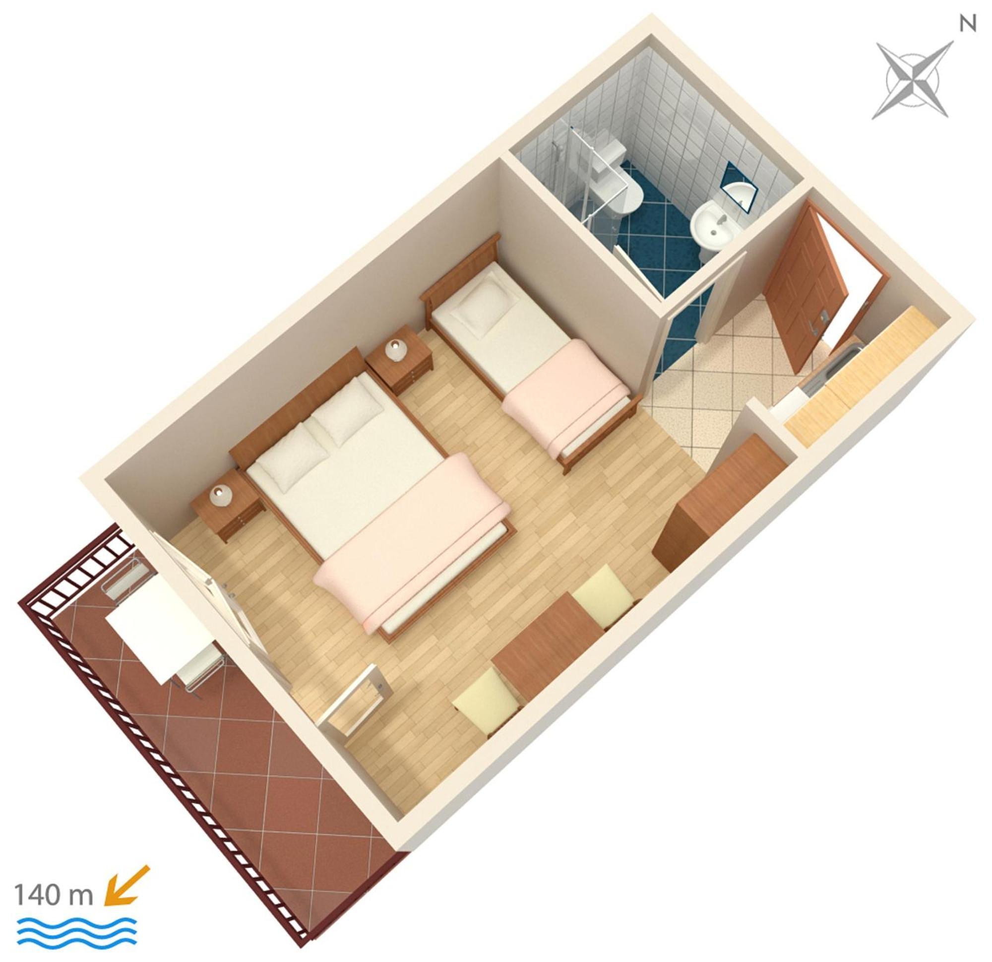 Apartments And Rooms By The Sea Brela, Makarska - 2752 Exterior photo